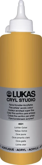 Lukas Cryl Studio Akrylová farba 500 ml Yellow Ochre