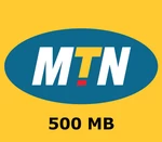 MTN 500 MB Data Mobile Top-up ZA (Valid for 7 days)