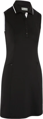 Callaway Womens Sleeveless Dress With Snap Placket Caviar L Sukňa / Šaty