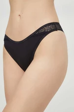 Kalhotky brazilky Calvin Klein Underwear černá barva, 000QF5152E