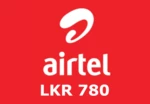 Airtel 780 LKR Mobile Top-up LK
