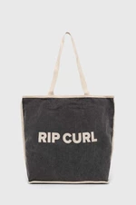 Plážová taška Rip Curl čierna farba