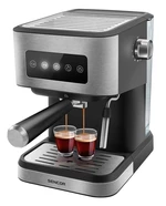 SENCOR SES 4020SS Espresso pákový kávovar černý/šedý