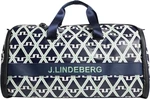 J.Lindeberg Garment Printed Duffel Bag JL Navy Bolso