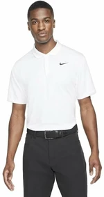 Nike Dri-Fit Victory Mens Golf Polo White/Black S Polo košeľa