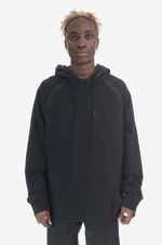 Bavlnená mikina adidas Originals Trefoil Essentials Hoodie HR8673-black, pánska, čierna farba, s kapucňou, jednofarebná