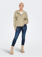 Beige women's light jacket ONLY Chloe - Women