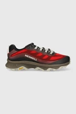 Topánky Merrell Moab Speed pánske, červená farba