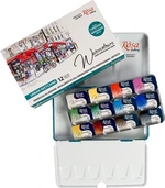 Rosa 3403412 Set of Watercolour Paints Urban Sketching 12 x 2,5 ml