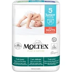 Moltex Pure & Nature Junior Size 5 jednorázové plenkové kalhotky 9-14 kg 20 ks Moltex Pure & Nature Junior Size 5 jednorázové plenkové kalhotky 9-14 kg 20 ks