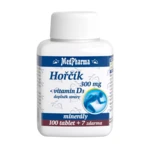 MEDPHARMA Hořčík 300 mg + Vitamin D3 107 tablet