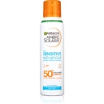 Garnier Ambre Solaire Sensitive Advanced opalovací mlha ve spreji pro velmi citlivou pleť SPF 50+ 150 ml