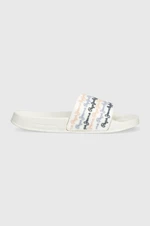 Pantofle Pepe Jeans SLIDER dámské, bílá barva, PLS70127