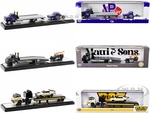 Auto Haulers Set of 3 Trucks Release 61 Limited Edition to 8400 pieces Worldwide 1/64 Diecast Model Cars by M2 Machines