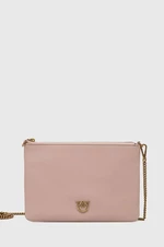 Kožená kabelka Pinko ružová farba, 100455.A0F1