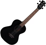 Luna Vintage Mahogany Tenor Ukulele Black Open Pore