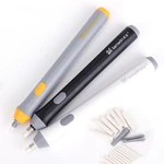 Adjustable Electric Rubber Eraser With Refills Battery Power For Sketch Drawing Erase School Stationery Supplies Refillable Core