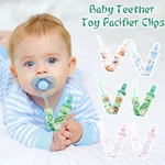 Baby Pacifier Clip Kids Soother Anti-lost Chain Adjustable Teethers Toys Babies Stroller Accessory Holder Strap Attache Lanyard