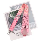 Flyingbee Pink Fish Axolotl Lanyard For Keys ID Card Gym Mobile Phone Straps USB Badge Holder DIY Hang Rope Lariat Lanyard X2381