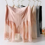 Safty Shorts Under Skirt Sexy Lace Anti Chafing High Shorts Ladies Large Safety Waist Plus Thigh Size Underwear Women Pants Y4L8