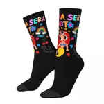 New Male Men Socks Hip Hop Karol G Manana Sera Bonito Sock Polyester Music Sport Women's Socks Spring Summer Autumn Winter