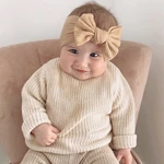 Soft Large Bowknot Headband for Newborn Baby Girls Cute Bow Headwrap Turban for Kids Baby Hairband Infant Toddlers Headbands