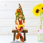 Great Pumpkin Printing Faceless Doll Ornaments Dwarf Toy Attractive Enhance Atmosphere