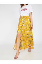 Koton Skirt - Yellow - Maxi