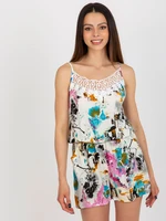 Summer overall with lace