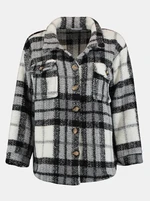 Haily ́s Grey checkered light jacket with wool Hailys - Women