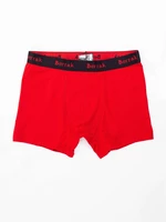 Red men's boxer shorts