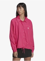 Sötét rózsaszín Női Light Jacket adidas Originals Windbreaker - Nők