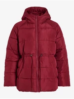 Red Ladies Quilted Jacket VILA Eana - Ladies