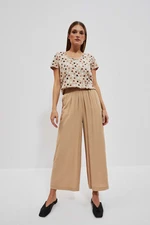 LADIES TROUSERS L-SP-4010 DBEIGE