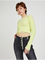 Neon green short sweater TALLY WEiJL - Women