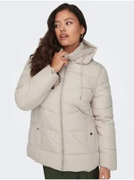 JDY Turbo Beige Ladies Quilted Jacket - Women