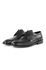 Ducavelli Tira Genuine Leather Men's Classic Shoes, Derby Classic Shoes, Lace-Up Classic Shoes.