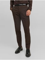 Dark brown Men's Suit Pants Jack & Jones Solaris - Men