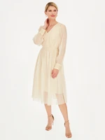 L`AF Woman's Dress Champagne