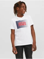 White Jack & Jones Corp Boys T-Shirt - Boys