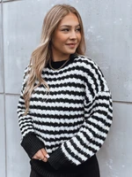 Women's oversize sweater DRACO black Dstreet