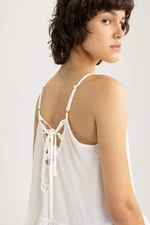 DEFACTO Regular Fit Strappy Sleeveless Blouse