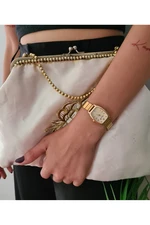 Polo Air Vintage Women's Wristwatch Gold Color