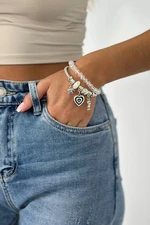 White bracelet