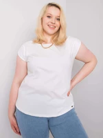 White cotton blouse plus sizes