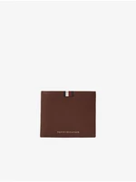 Hnědá pánská kožená peněženka Tommy Hilfiger - Pánské