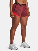 Under Armour Kraťasy Play Up Twist Shorts 3.0-RED - Dámské