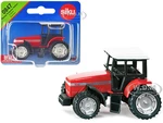 Massey Ferguson 9240 Tractor Red with White Top Diecast Model by Siku
