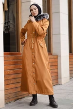 InStyle Long 2002 Coat - Mustard