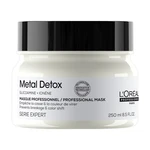 L´Oréal Professionnel Maska pro barvené a poškozené vlasy, pro lesk vlasů, déletrvající barvu, bohatá textura Serie Expert Metal Detox (Professional M